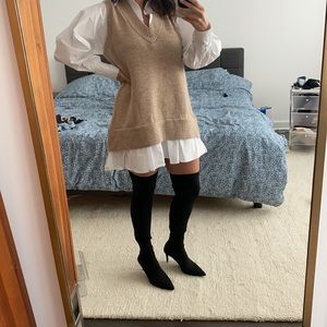 Brand new thigh high heels